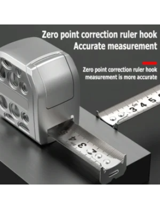 Hollow Retractable Stainless Steel Measuring Tape